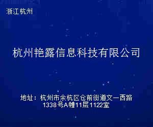 杭州艳露信息科技 深耕杭州信息科技生态的技术服务探索者